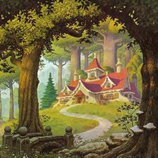 Схема вышивки «В гости к сказке»