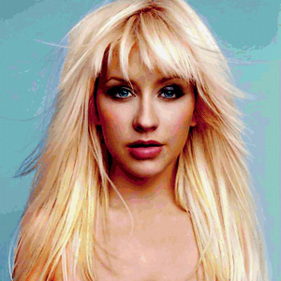 Кристина Агилера - актриса, дива, портрет, кристина агилера, певица, знаменитость - предпросмотр