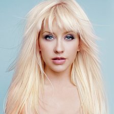 Схема вышивки «Кристина Агилера»