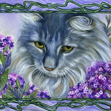 Схема вышивки «Серия "Кошки"»