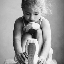 Схема вышивки «маленькая белерина»