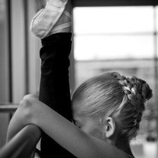 Схема вышивки «балерина»