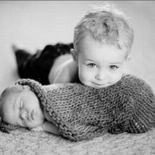 Схема вышивки «детишки»