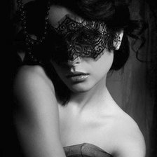 Схема вышивки «в маске»