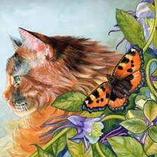 Схема вышивки «Серия "Кошки"»