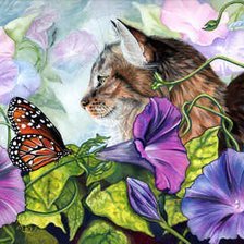 Схема вышивки «Серия "Кошки"»