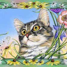 Схема вышивки «Серия "Кошки"»