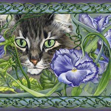 Схема вышивки «Серия "Кошки"»