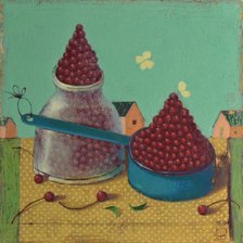 Схема вышивки «Вишня»