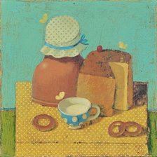 Схема вышивки «Баночка с медом»