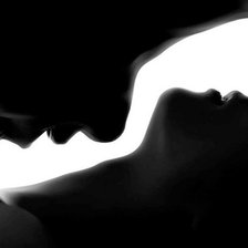 Схема вышивки «он и она»