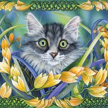 Схема вышивки «Серия "Кошки"»