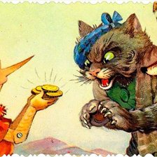 Схема вышивки «буратино»