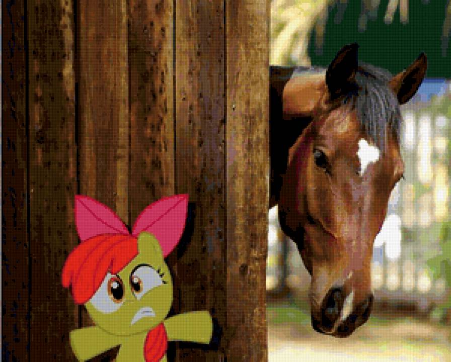 ЭпплБлум в реале - мой маленький пони - предпросмотр