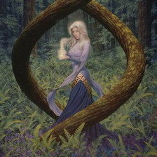 Схема вышивки «Лесная фея»