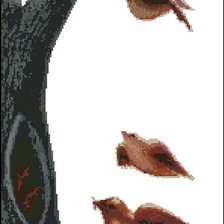 Схема вышивки «devochka»