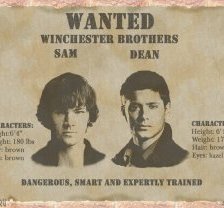 Схема вышивки «розыск.винчестеры.»