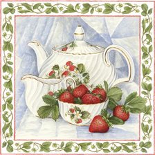 клубника со сливками