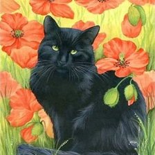 Схема вышивки «Серия "Кошки"»