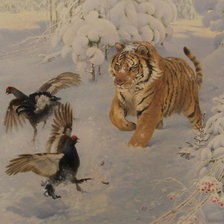 Схема вышивки «Встреча»