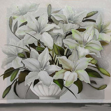 Нптюрморт в белых тонах