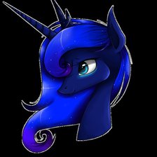 Схема вышивки «Луна»