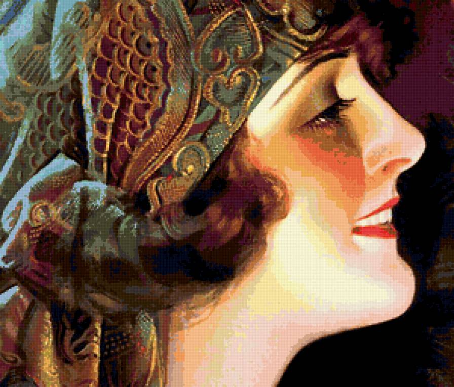 серия "женщины" - женщина. - предпросмотр