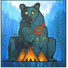 Схема вышивки «Тотем»