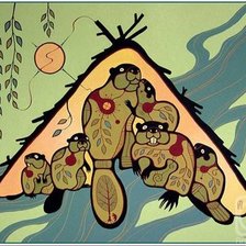 Схема вышивки «Тотем1»