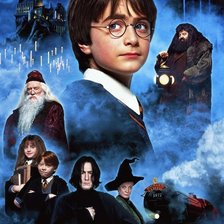 Схема вышивки «Гарри Поттер и философский камень»