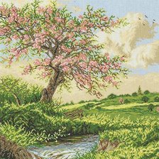 Схема вышивки «pavasaris»