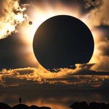 Схема вышивки «Затмение»