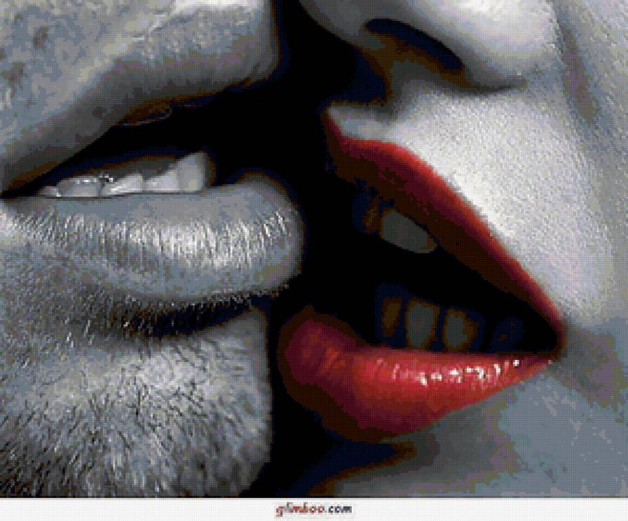 Поцелуй - любовь, двое, мужчина, женщина, нежность - предпросмотр