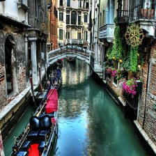 Схема вышивки «Венеция»