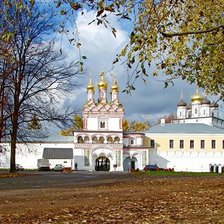 Схема вышивки «Церковь Петра и Павла и Собор Успения Пресвятой Богородицы»