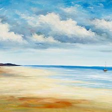 Схема вышивки «Морской пейзаж»