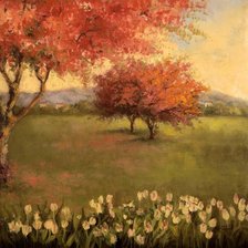 Схема вышивки «Пейзаж»