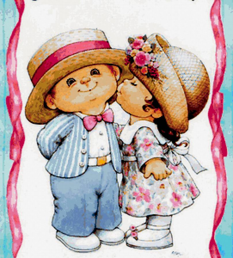 первый поцелуй - предпросмотр