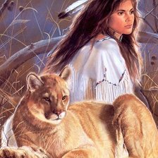 Схема вышивки «в гармонии с природой»