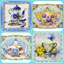 Схема вышивки «сюжет для кухни»