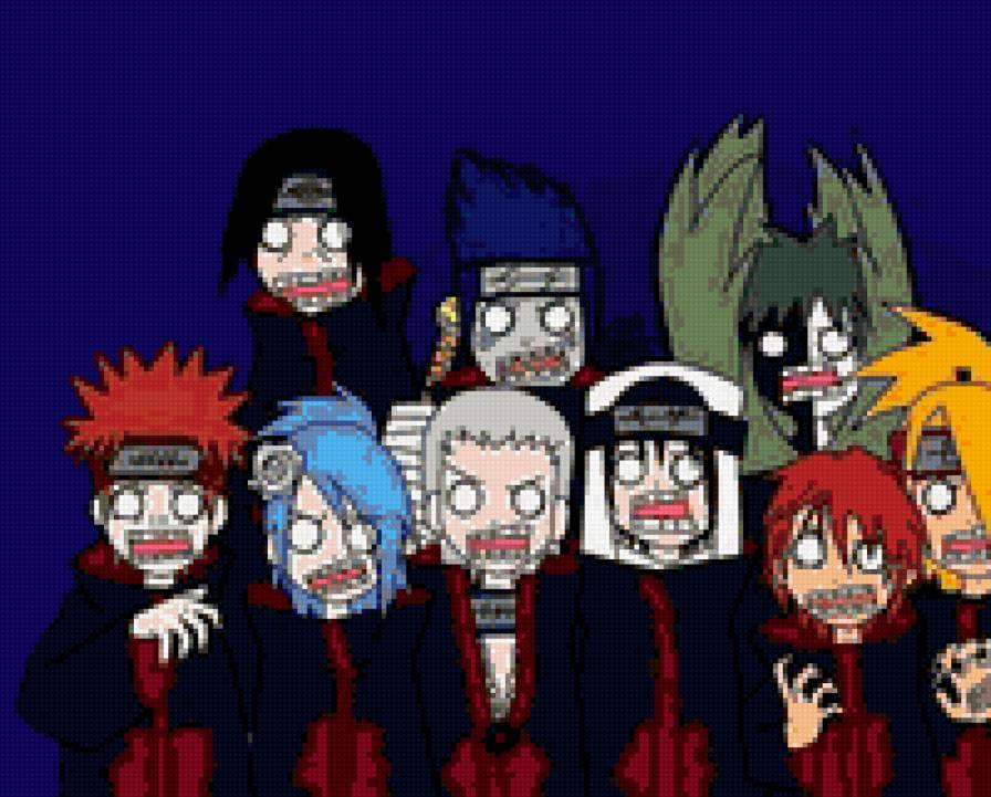 Акацуки - аниме, наруто - предпросмотр