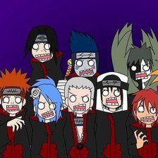 Схема вышивки «Акацуки»