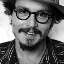 Схема вышивки «Джонни Депп»