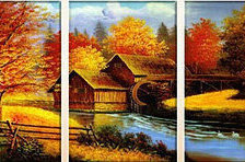 Схема вышивки «триптих»