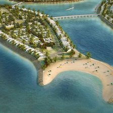 Схема вышивки «морська лагуна»