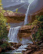 Схема вышивки «природа»