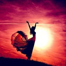 Схема вышивки «девушка»