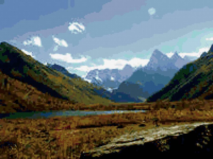 домбай - горы - предпросмотр