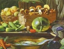 Схема вышивки «натюрморт на кухню»