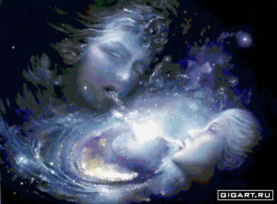 №397577 - космос, фэнтези, живопись - предпросмотр